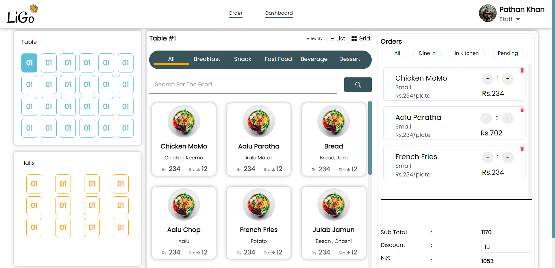 Restaurant Management System